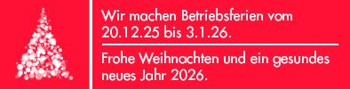 Weihnachtsbanner 2025